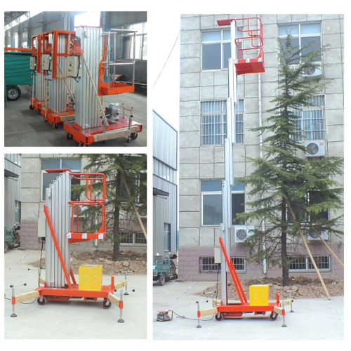 Single Column Alloy Lifting Platform